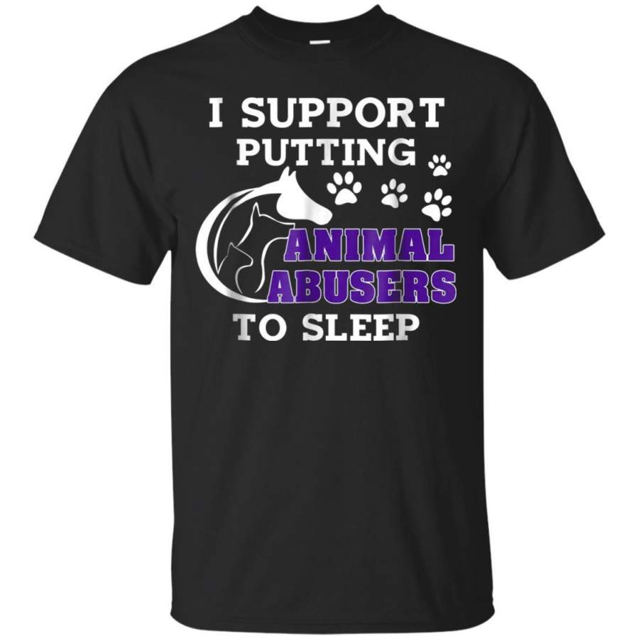 AGR Animal Abuseers Shirt Gifts For Dog Lovers Jaq T-shirt