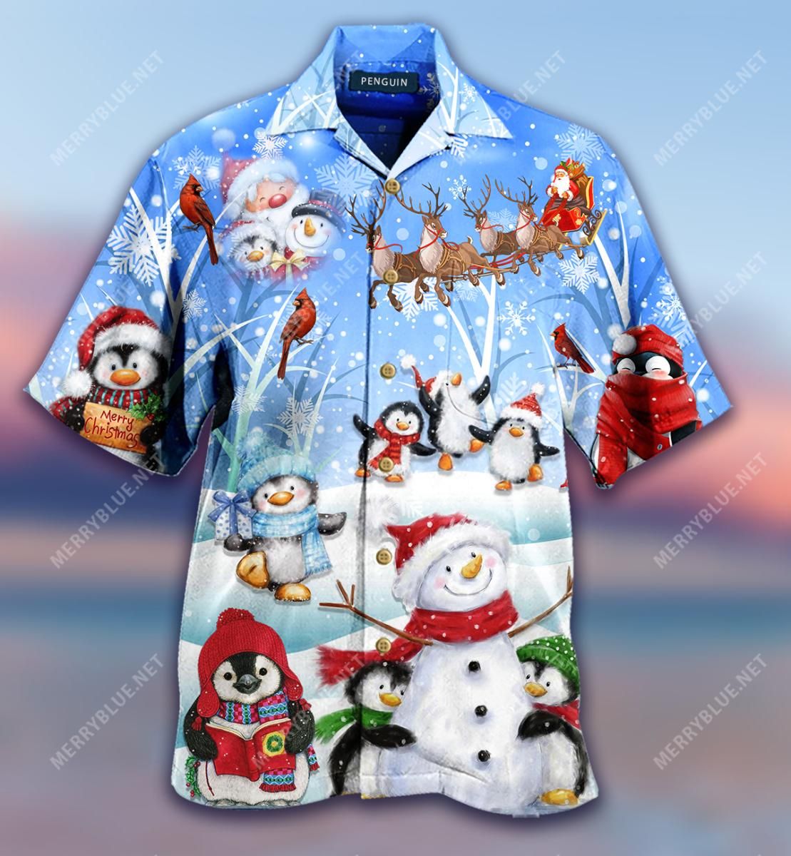 Wishing You A Little Cuteness This Holiday Season Aloha Hawaiian Shirt Colorful Short Sleeve Summer Beach Casual Shirt For Men And Women