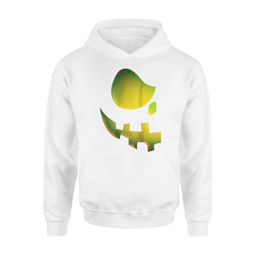 Half Pumpkin Jackolantern Couples Halloween Costume Halloween Hoodie