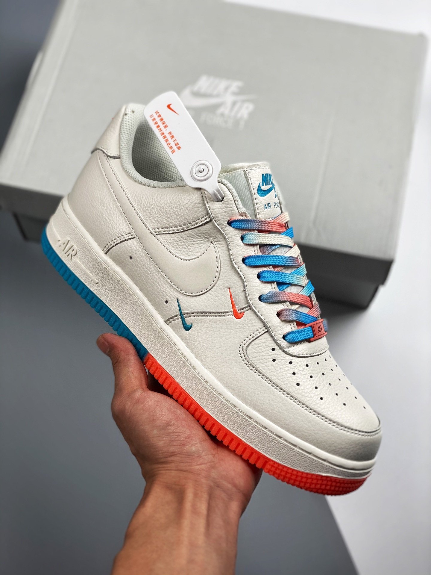 Nike Air Force 1 Low Summit WhiteSolar Red CT1989-101 5340245