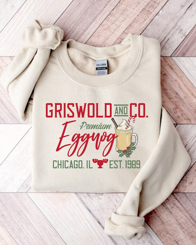 Griswold’S And Co Eggnog Sweatshirt
