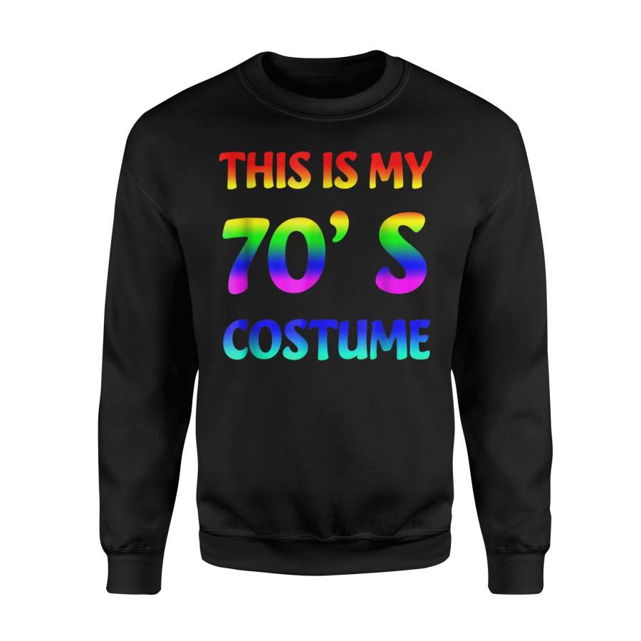 70s Costume Halloween For 1970s Party Men Women Halloween Sweatshirt