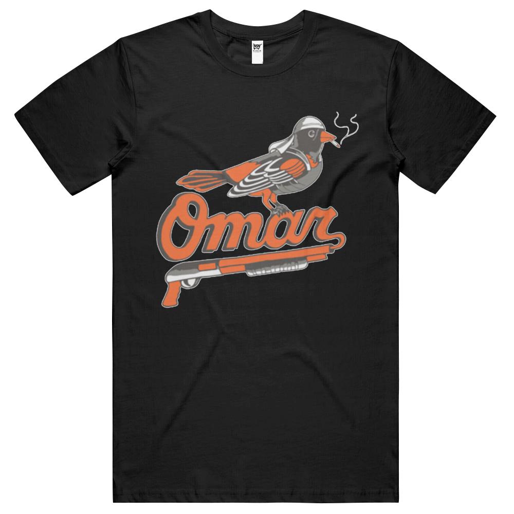 Omar The Wire Baltimore Oriole T Shirts