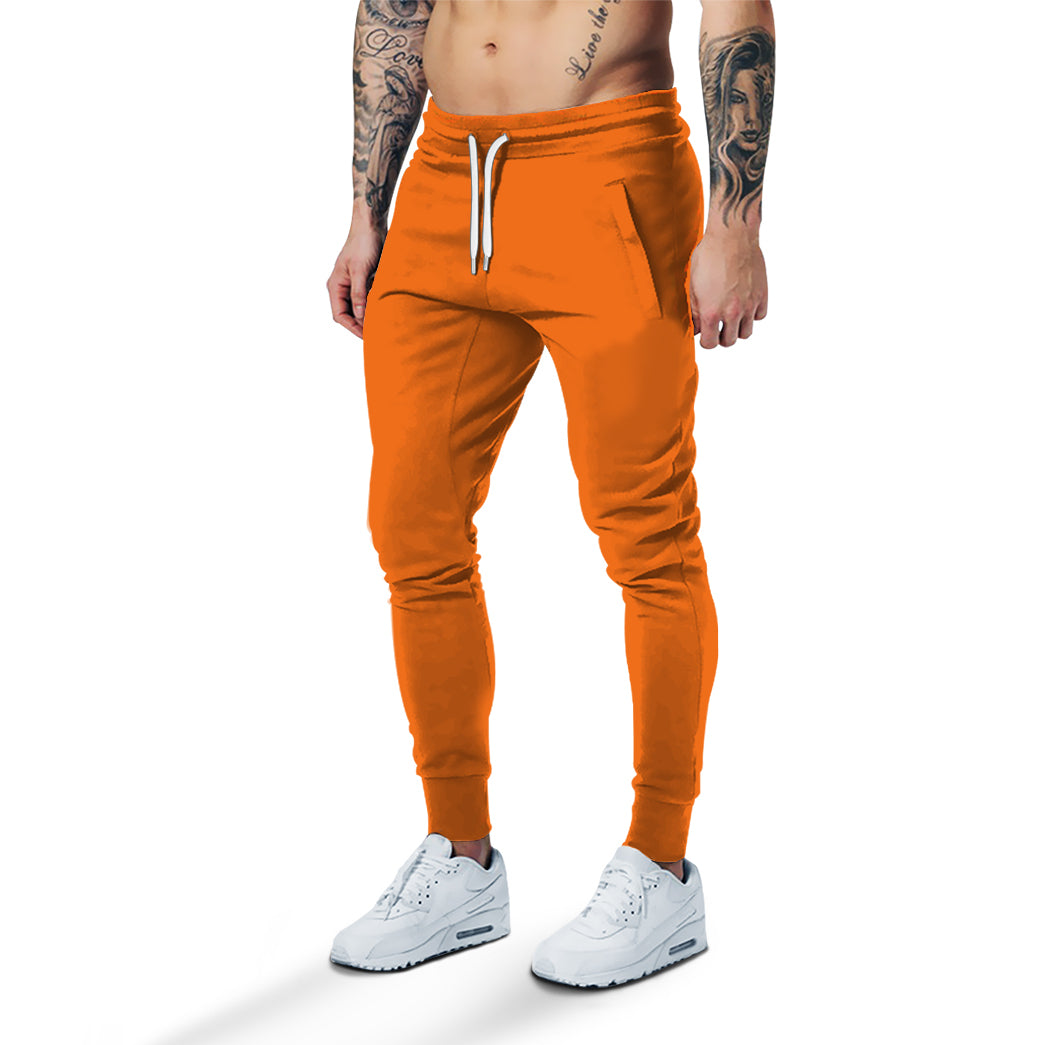 Gearhumans 3D Minions Bob Orange Custom Sweatpants