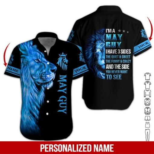 May Guy Custom Name Aloha Hawaii Shirts For Men Women Ha9958