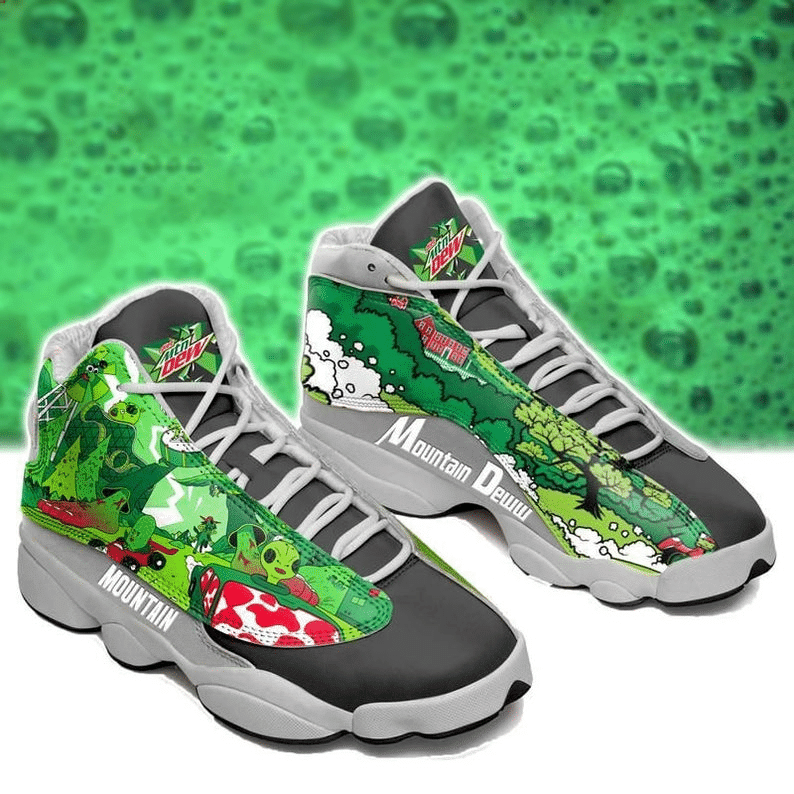 Mountain Dew Shoes Birthday Unisex Gift Idea For Fans Him Dad Son ...