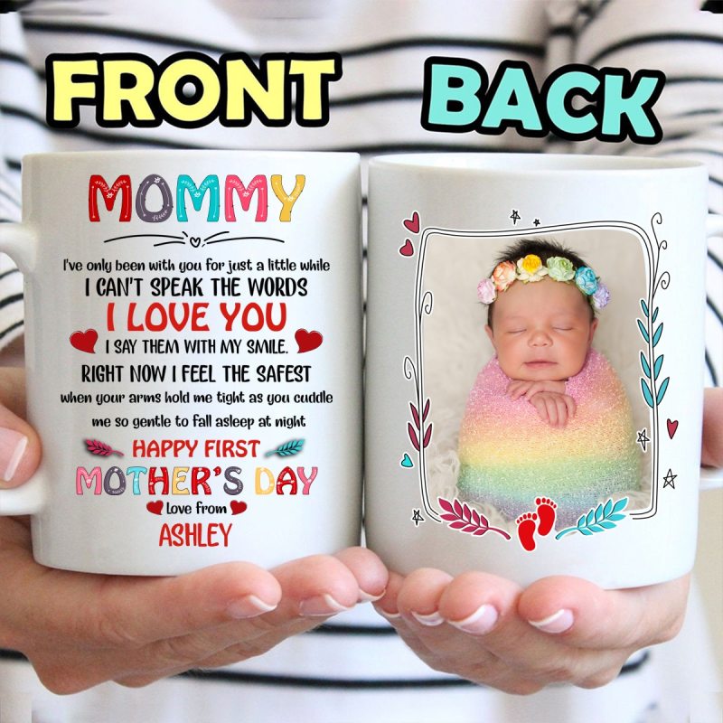 Personalized Mommy Are You Ready Ultrasound Sonogram Mug Gift For Mom