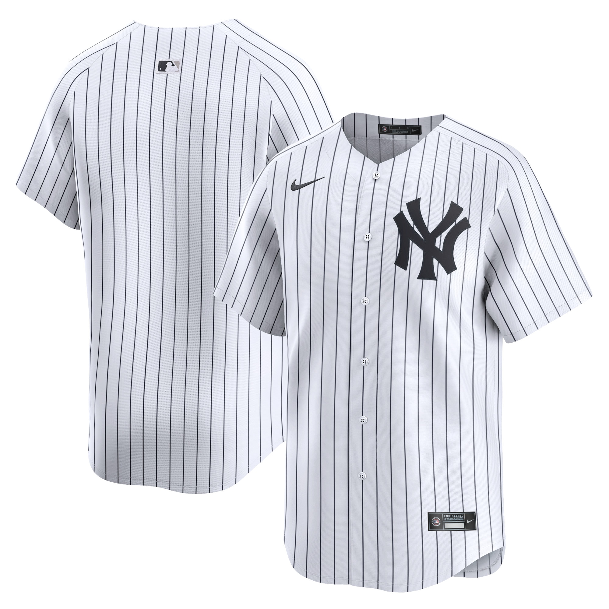 New York Yankees Youth Home Limited Jersey – White