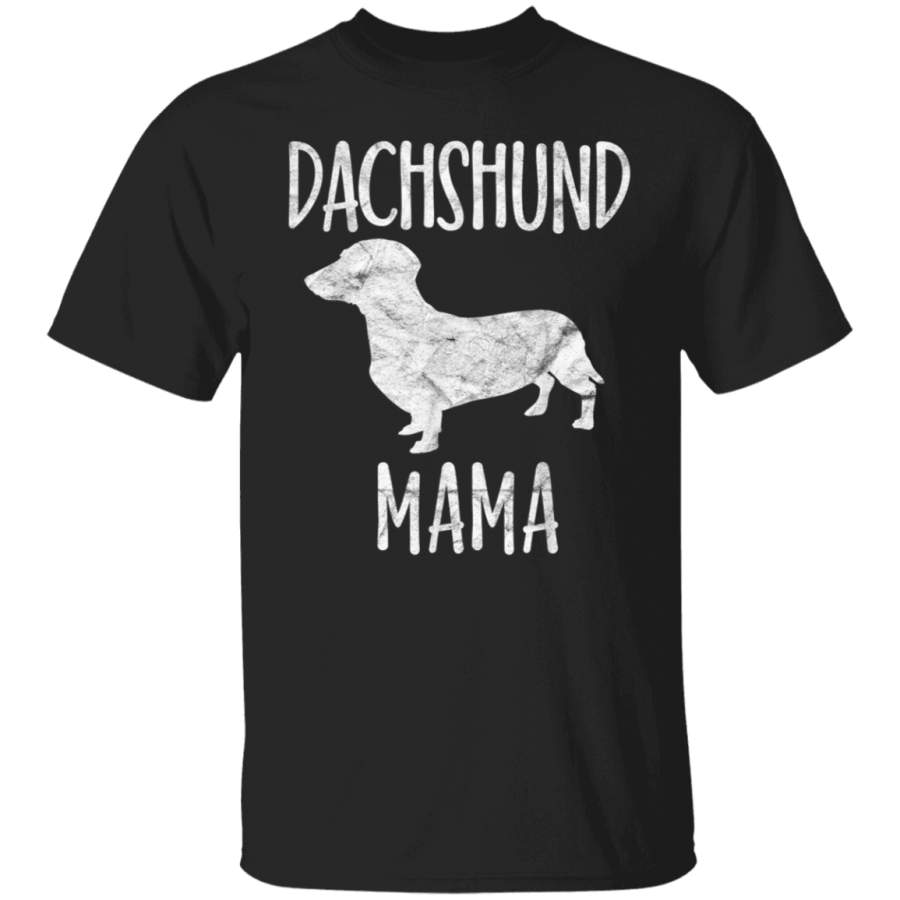 Vintage Dachshund Mama Gift Doxie Mom Pet Dog Owner Mother TShirt