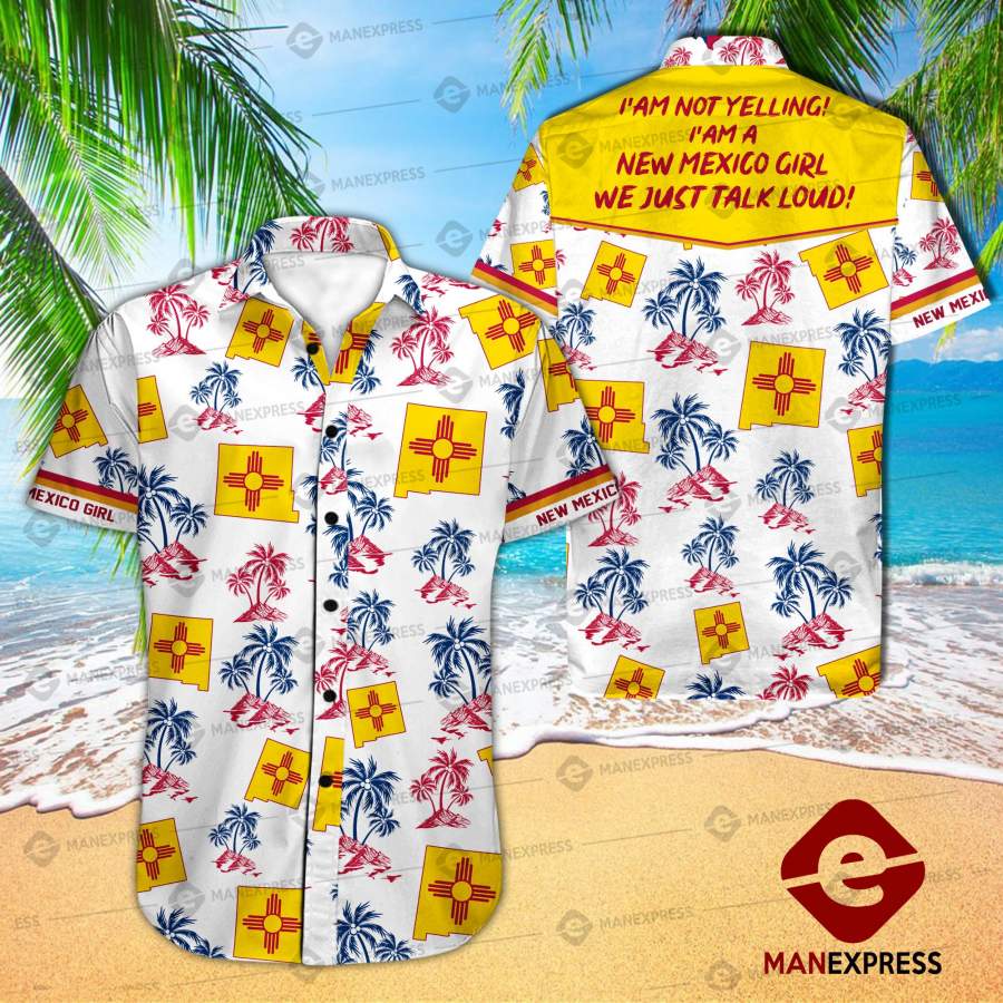 Mh 198 New Mexico Girl Hawaiian Shirt Ha32474