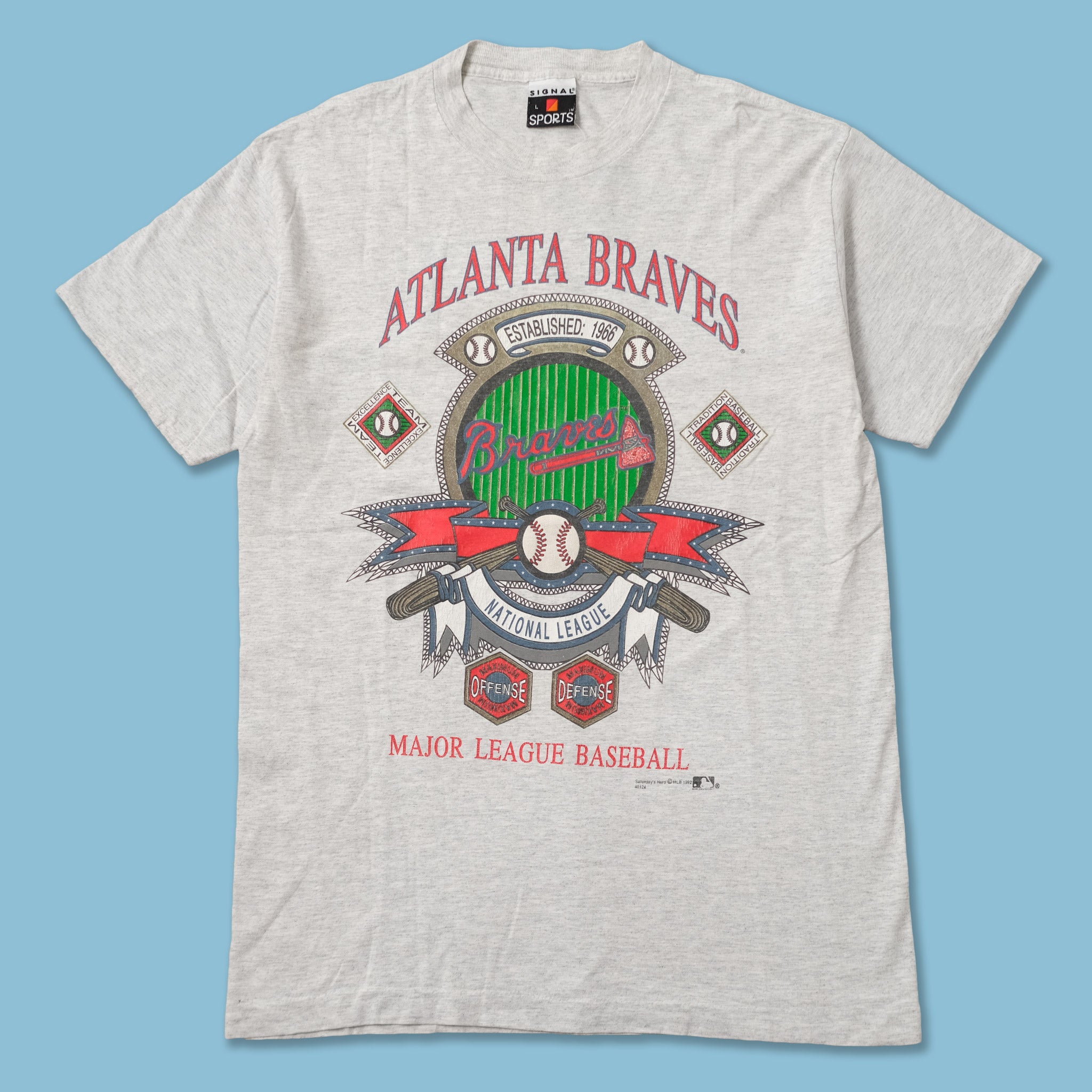 Vintage 1992 Atlanta Braves T-Shirt Large