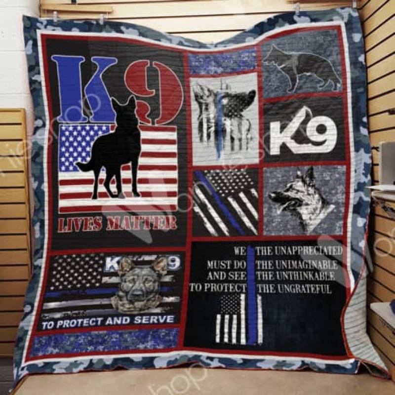 K9 Police Blanket JN1201 83O42