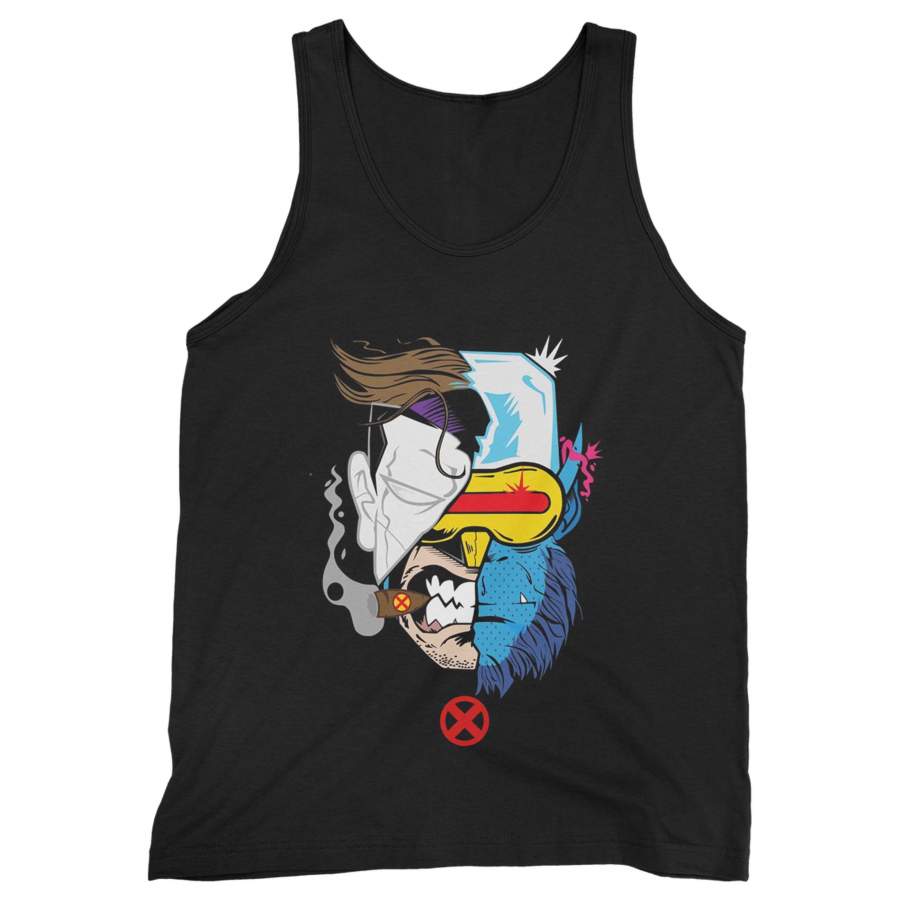 X Men All Face Man’s Tank Top