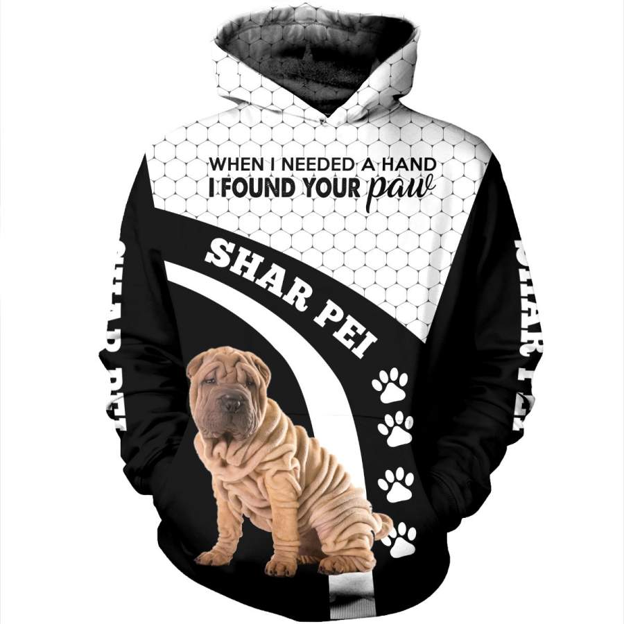 shar pei hoodie