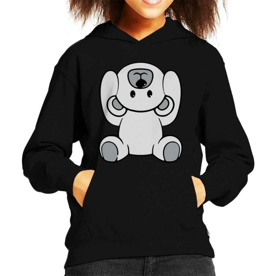 Topsy Turvy Bear Kid’s Hooded Sweatshirt