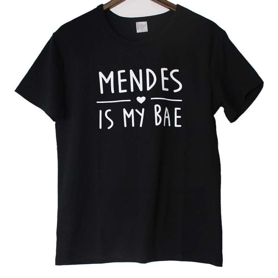 Printed Letter T Shirt Women Tops Tumblr T-Shirt Tshirt Women Mens Cotton Lol Ur Not Shawn Mendes Is My Bae