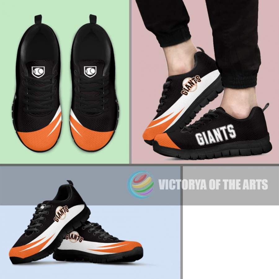 Awesome Gift Logo San Francisco Giants Sneakers