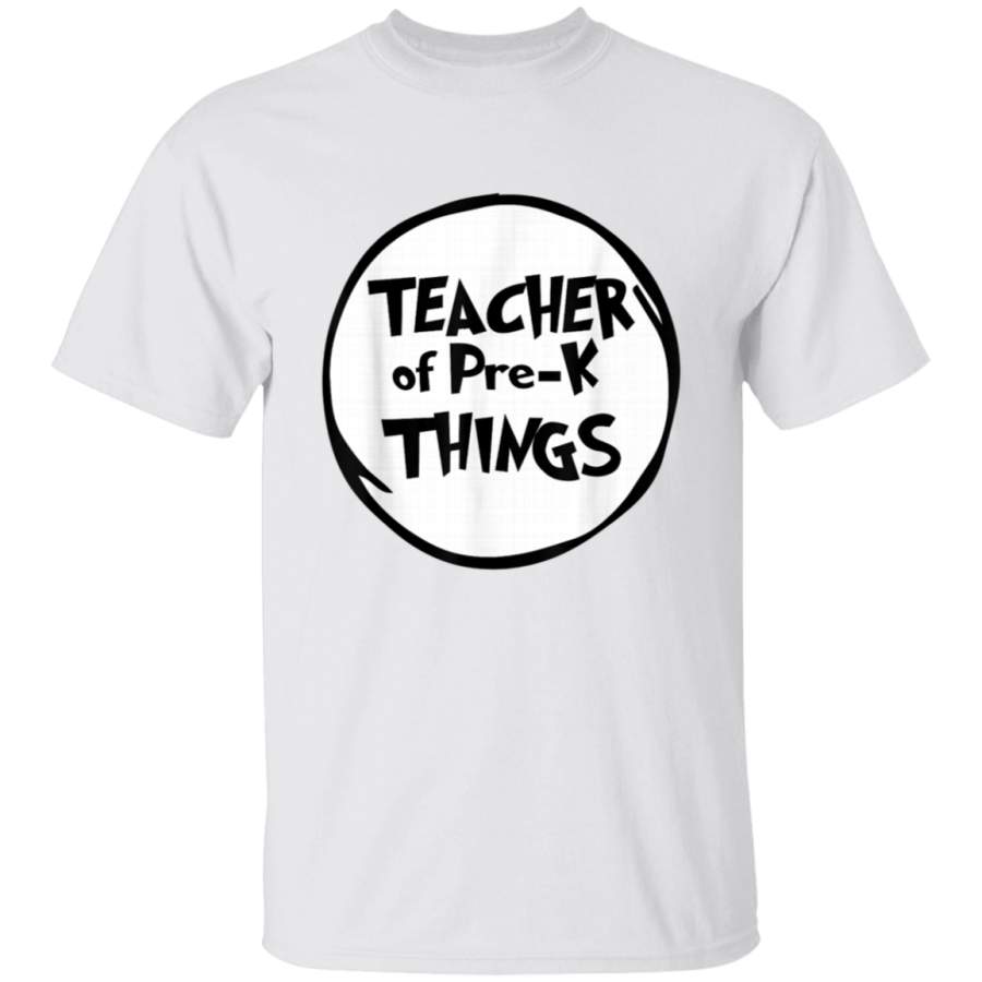 Teacher of Prek Things Funny Educator Tshirt