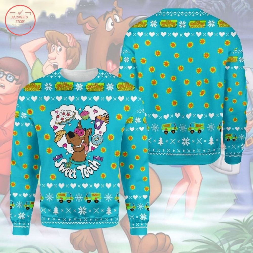 Sweet Tooth Scooby Doo Ugly Christmas Sweater