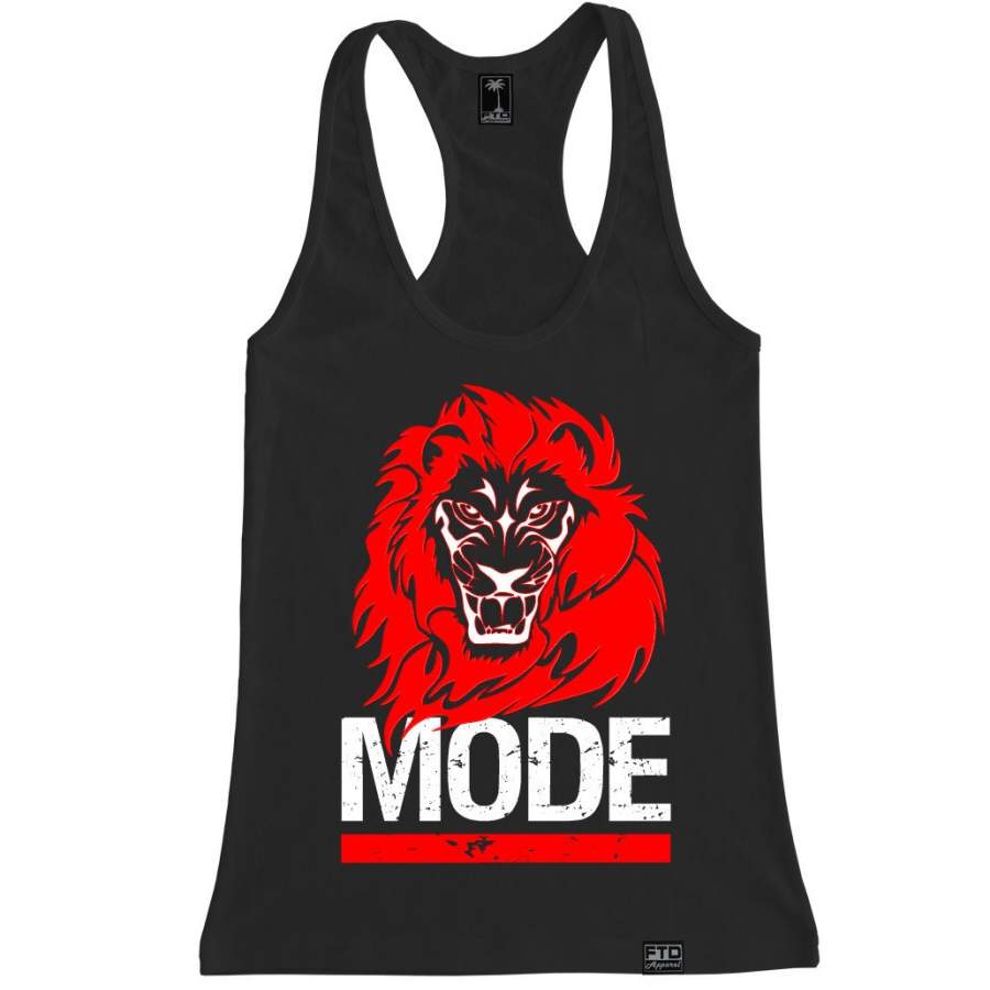 Women’s LION MODE Racerback Tank Top