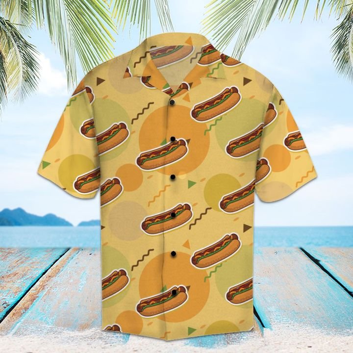 Amazing Hot Dog Hawaiian Shirt Summer Button Up For Men, Women, Couple