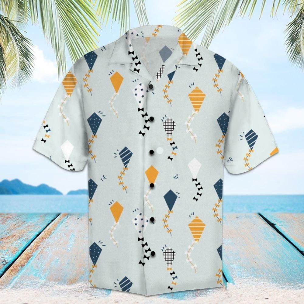 Kite Aloha Hawaii Shirt Colorful Short Sleeve Summer Beach Casual For Men And Women Ha36644