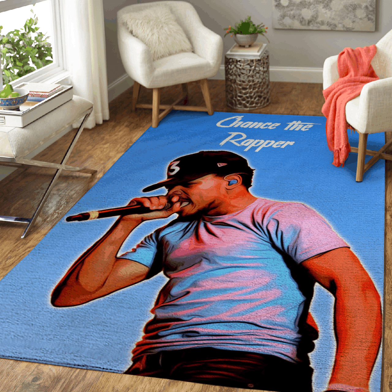 Chance the Rapper – Music Artists Art For Fans Area Rug Carpet