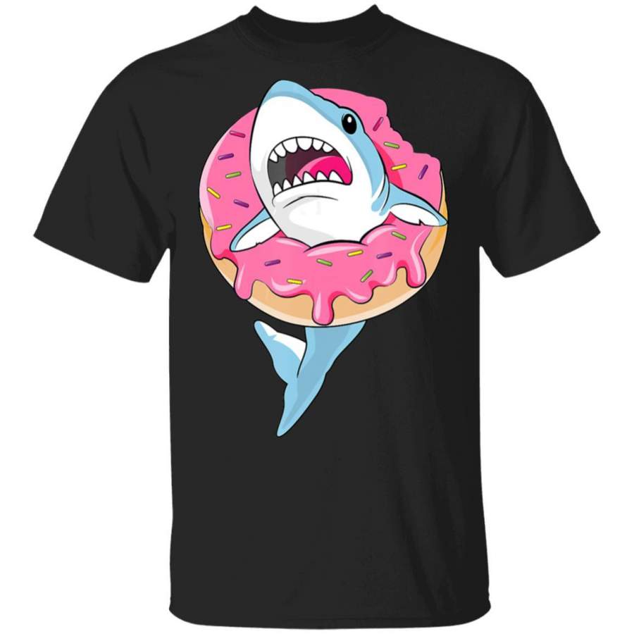 Donut Lover Funny Shark Sweets Gift Girlfriend Candy Coffee Mug Unisex Men Women Tshirt