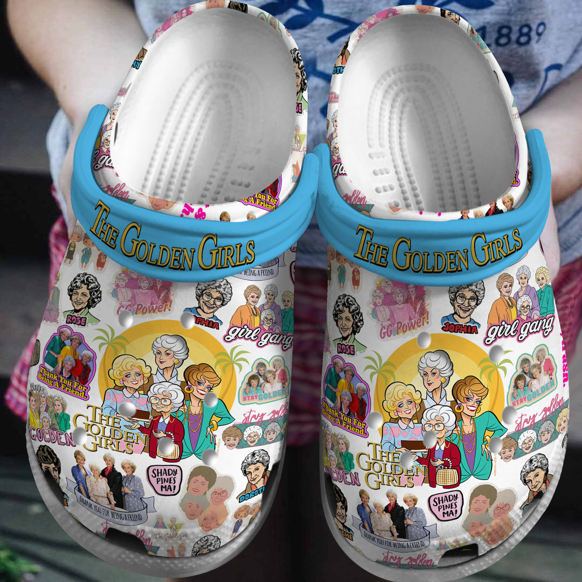 The Golden Girls Tv Series Crocss Clogs For Men Women And Kid Ttp2405654418