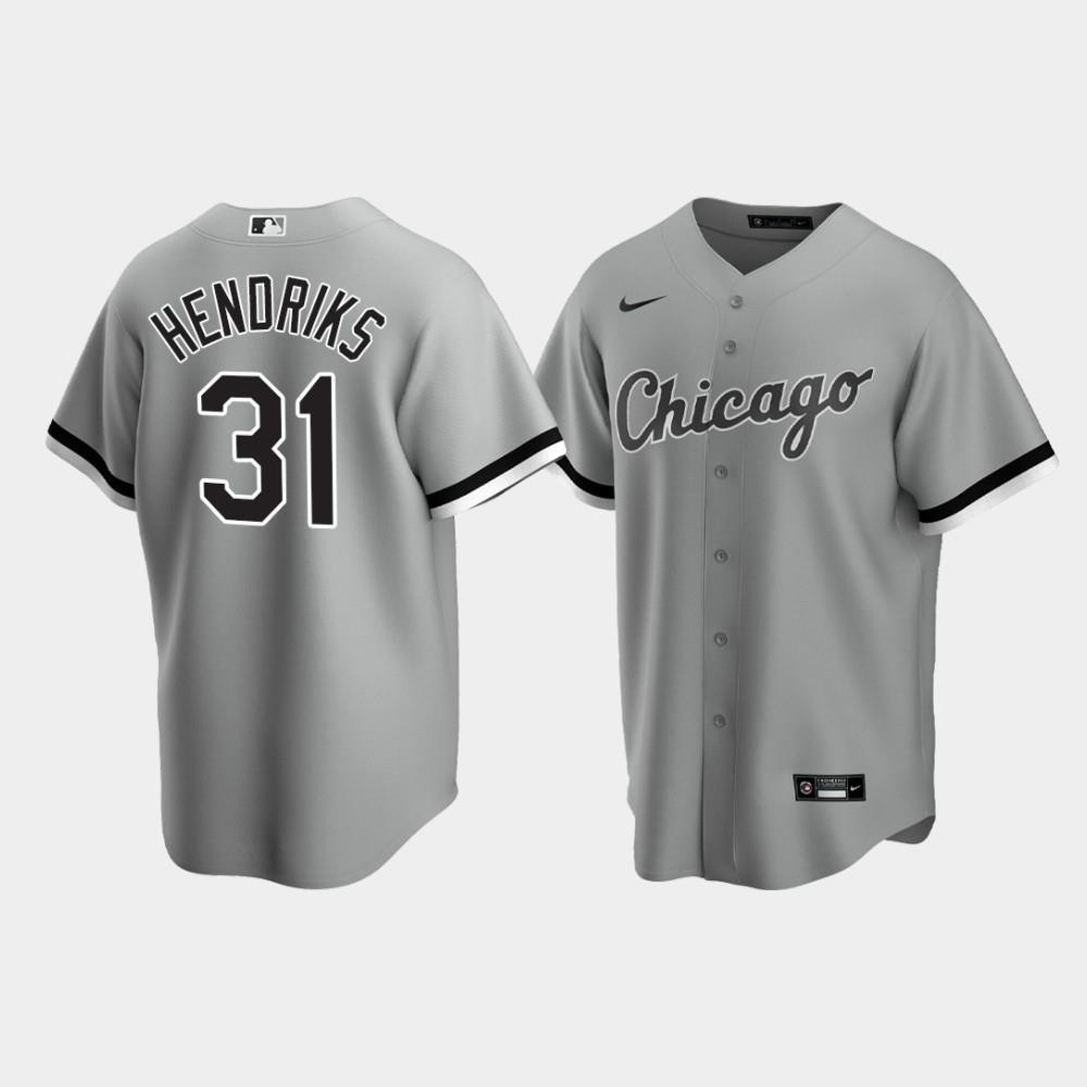 Chicago White Sox Liam Hendriks 31 Men’s Gray Alternate Jersey