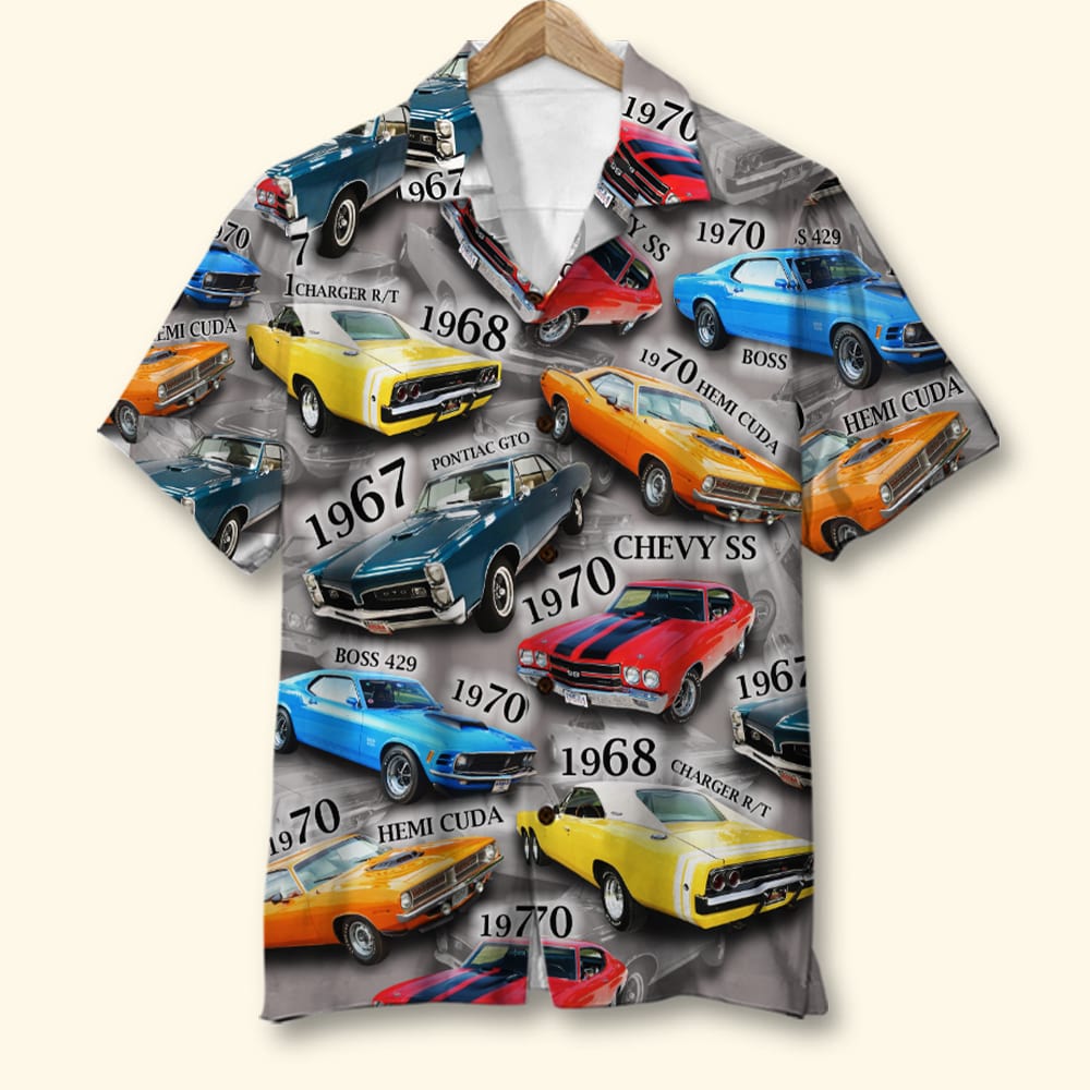 Custom Muscle Car Hawaii Gift For Lovers Ha10965