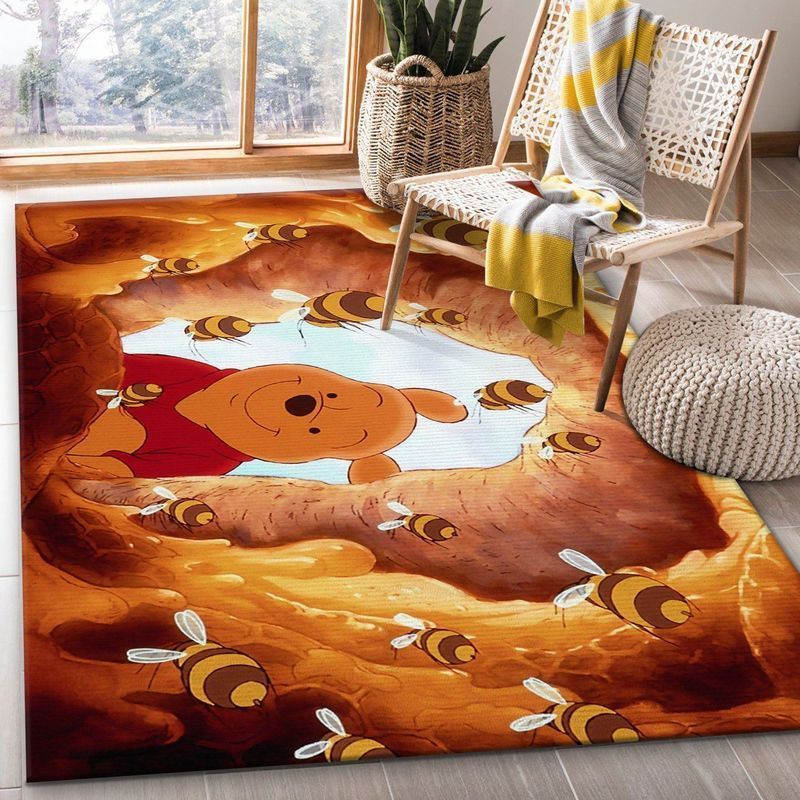 Winnie The Pooh 5 Area Rug Living Room And Bed Room Rug Gift Us Decor