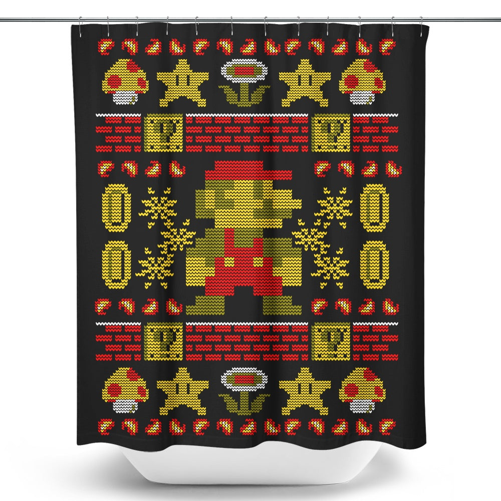 Super Ugly Sweater – Shower Curtain