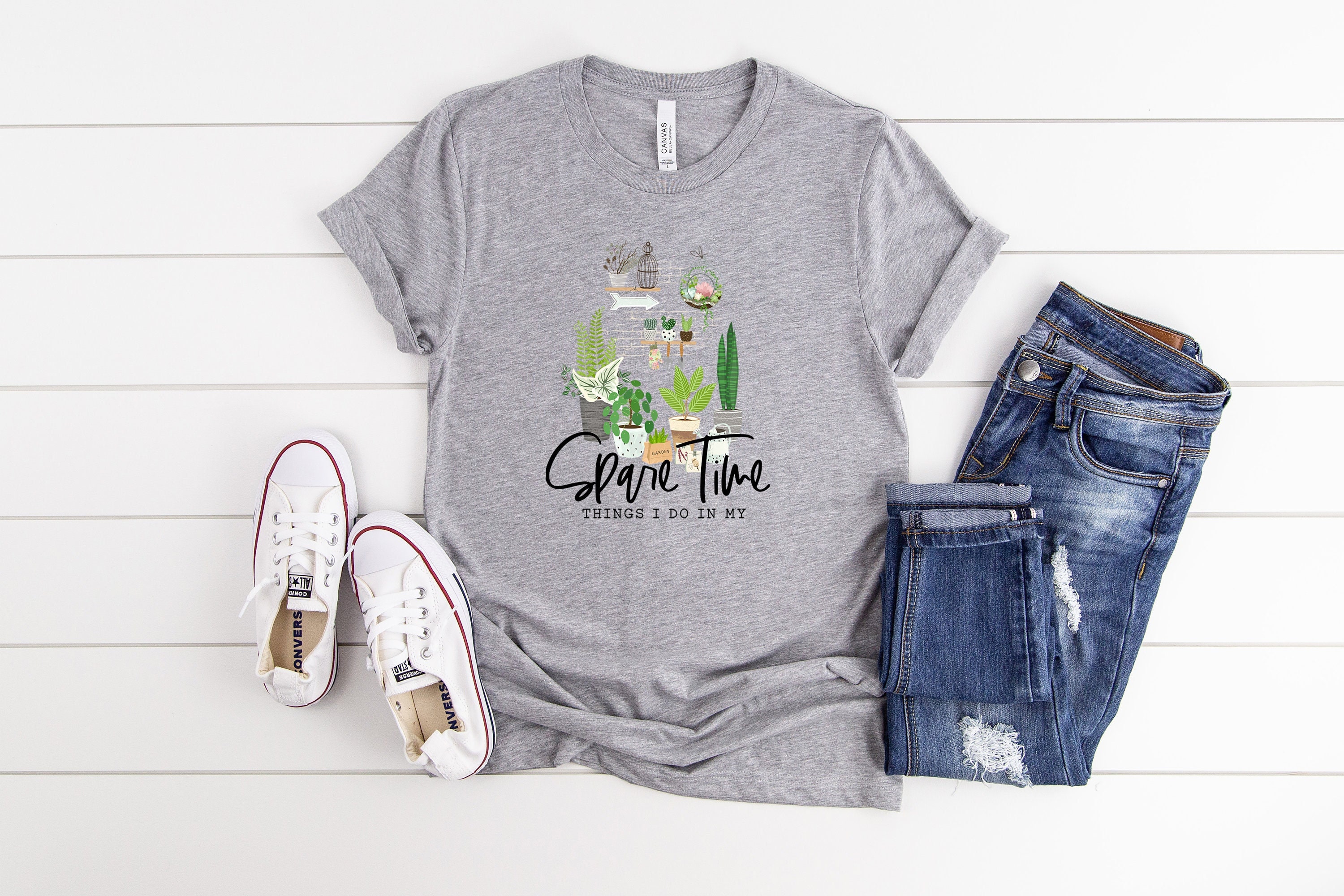 Houseplant Shirt, Things I Do In My Spare Time Shirt, Plant Lover Gift, Plant Lady, Crazy Plant Lady, Plant Gift, Plant Lover, Houseplant