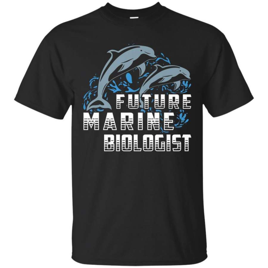 AGR Future Marine Biologist Shirt For Kids Dolphin And Sea Lover Jaq T-shirt