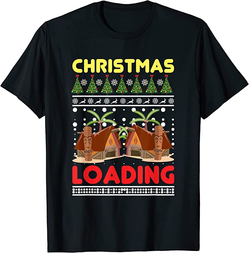 Christmas Spirit Loading Candy Cane Gamer Bar T-Shirt