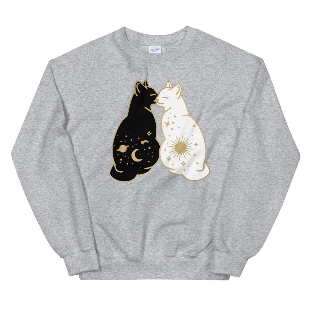 Two Cats #2 Unisex Sweatshirt