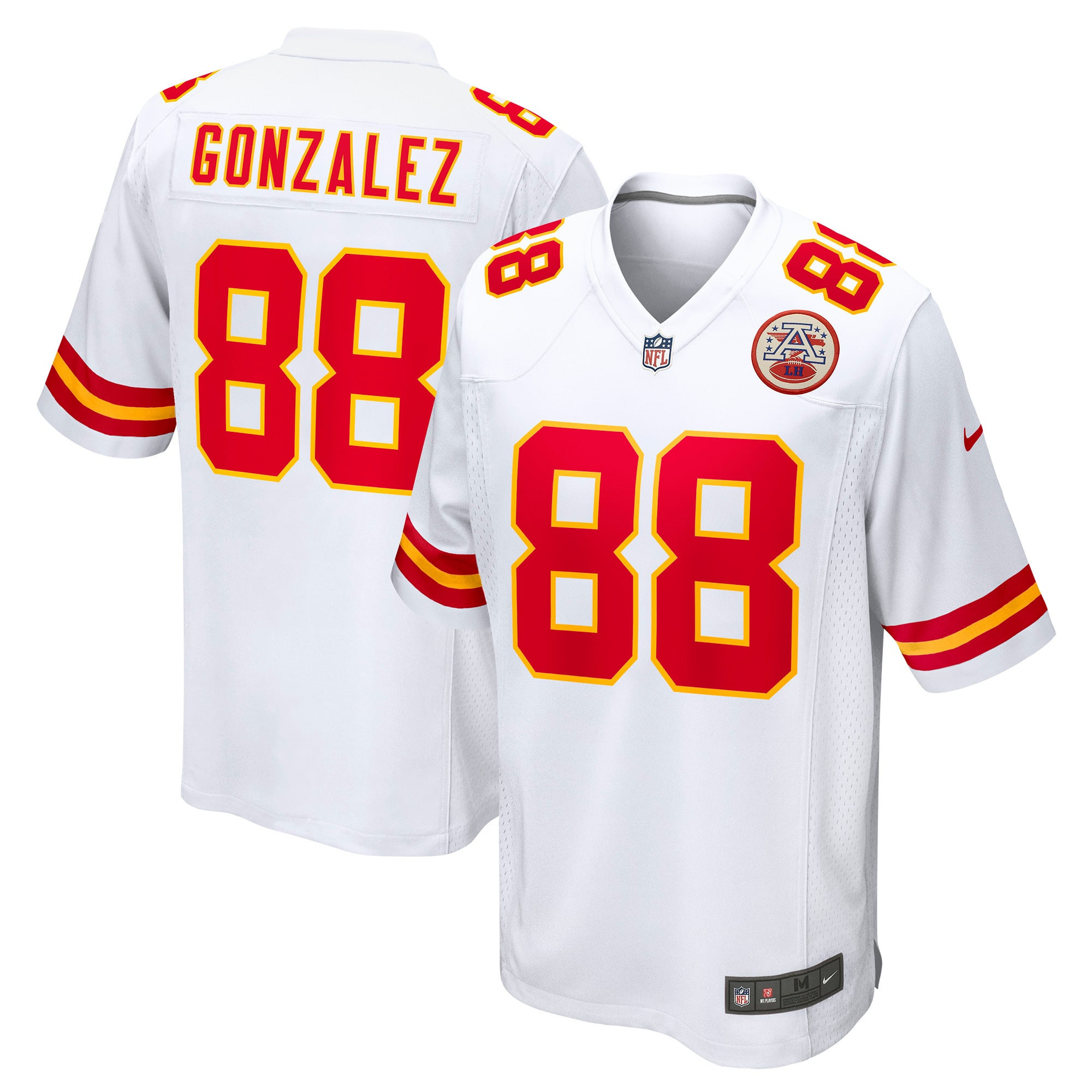 Tony Gonzalez Kansas City Chiefs Retired Player Game Jersey – White NFL