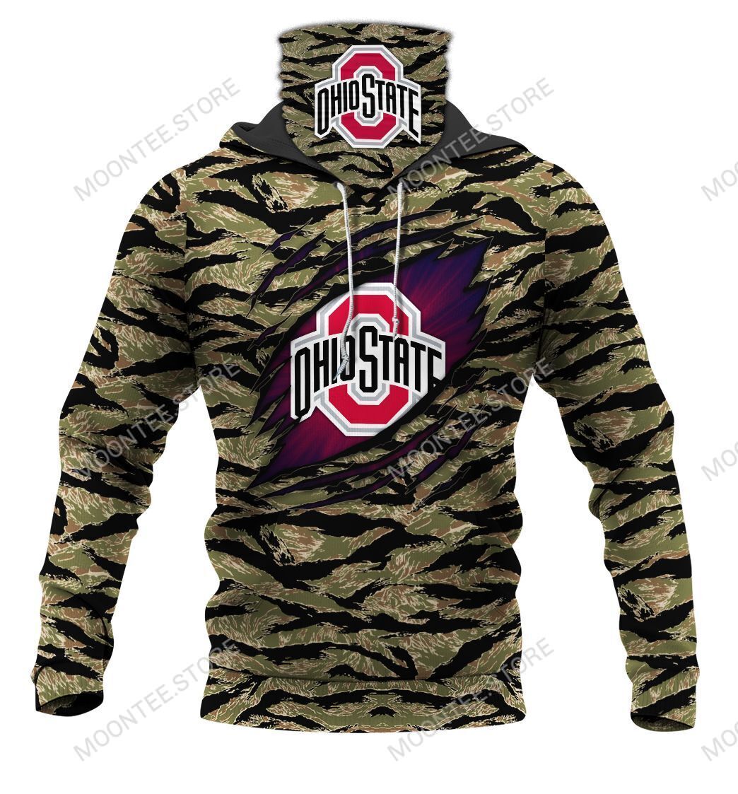 05OhioState005 | Tiger Camouflage | CUSTOMIZE YOUR NAME & NUMBER | HOT SALE 3D PRINTED