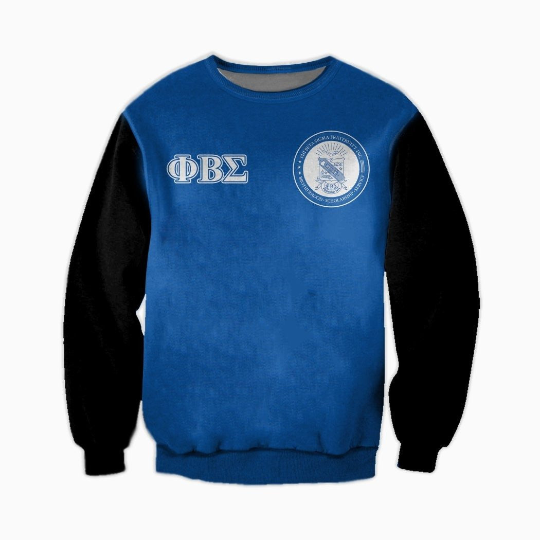 Fraternity Sweatshirt – Crewneck Sweatshirt Phi Beta Sigma Brotherhood