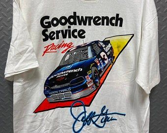 Vintage Nascar 1995 Jeff Green Dei Busch Series Shirt () 9886