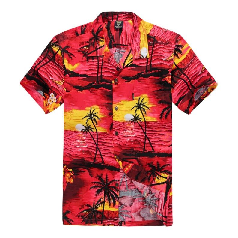 Sea Red Nice Design Hawaii Shirt Ha12848