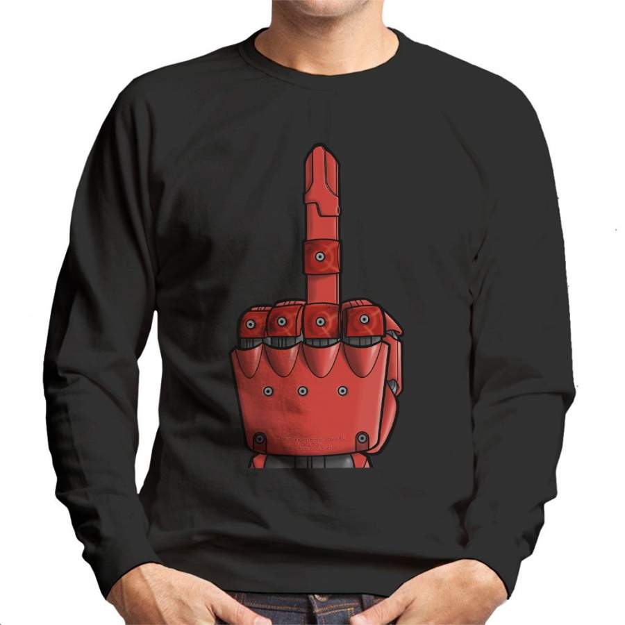 Venom Snake Giving The Finger Metal Gear Solid Men’s Sweatshirt