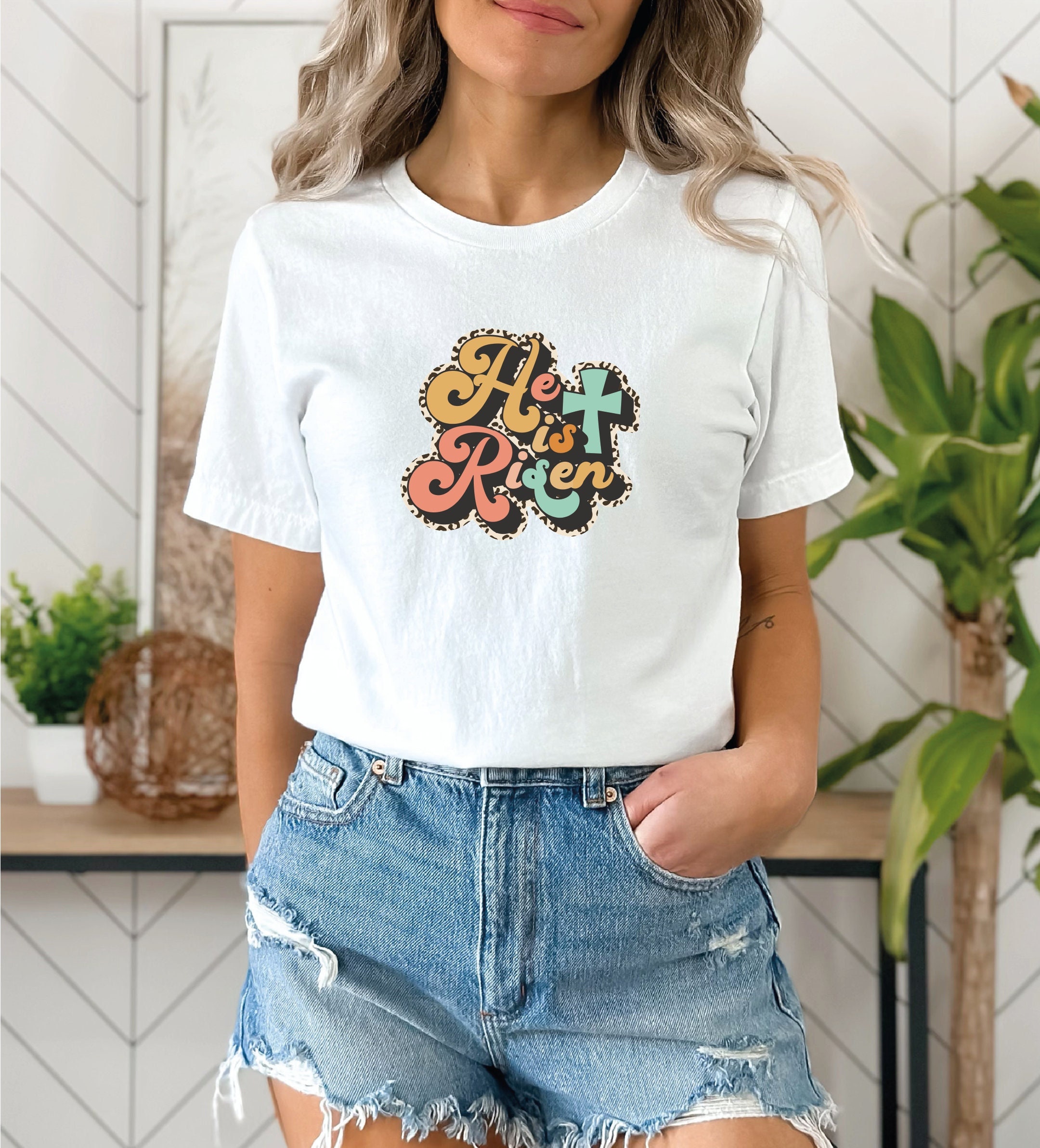 He Is Risen Shirt, Easter Shirt, Christian Shirt, Religious Shirt , Inspirational Shirt, Gift for Her, Jesus shirt, Easter Gift