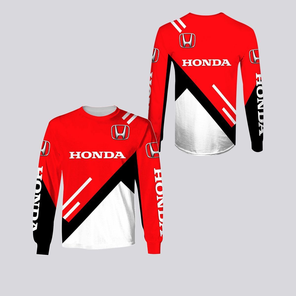 3D All Over Printed Honda Lph-Nh Shirts Ver 3 (Red)