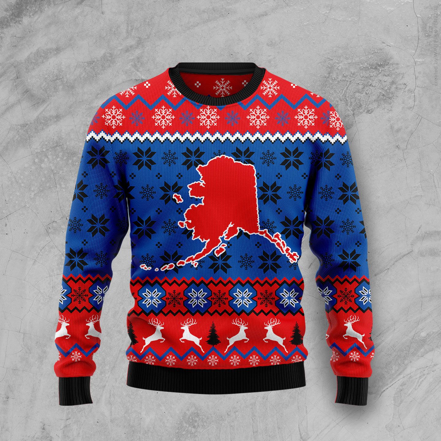 Sweet Home Alaska Ugly Christmas Sweater | For Men & Women | Adult | Us4439