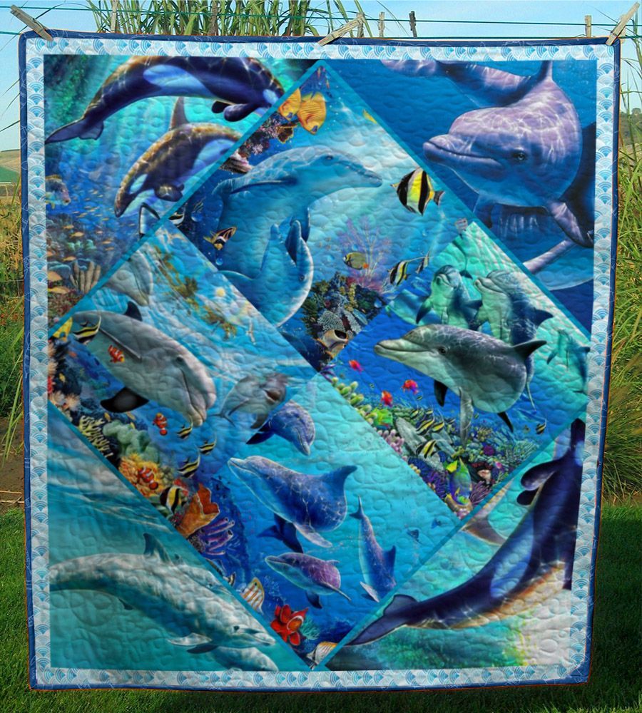 Dolphin Quilt Tuixz