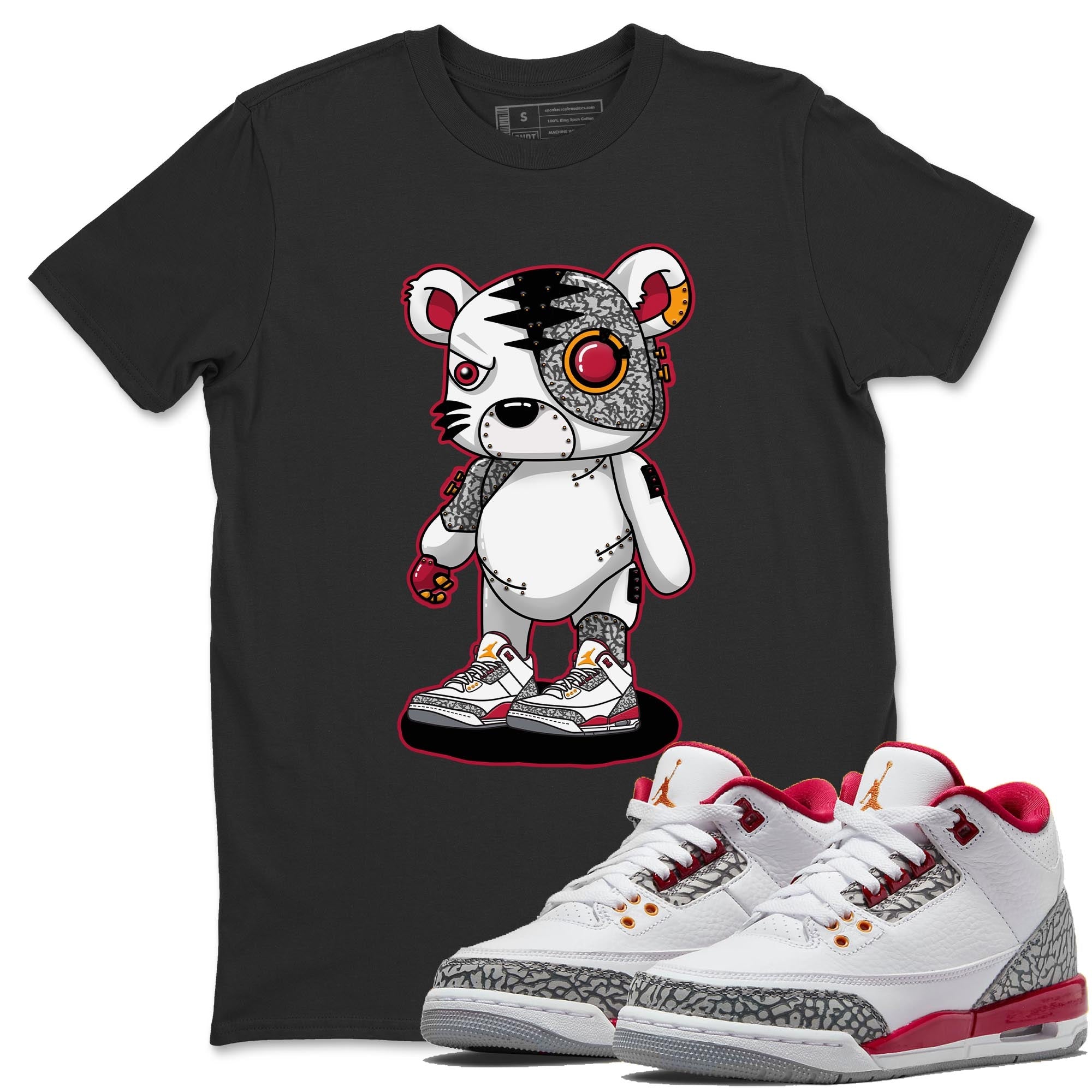 Cyborg Tiger T-Shirt – Air Jordan 3 Cardinal