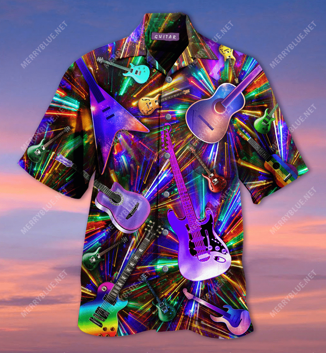 Where Words Failed, Guitar Speaks Hawaiian Shirt