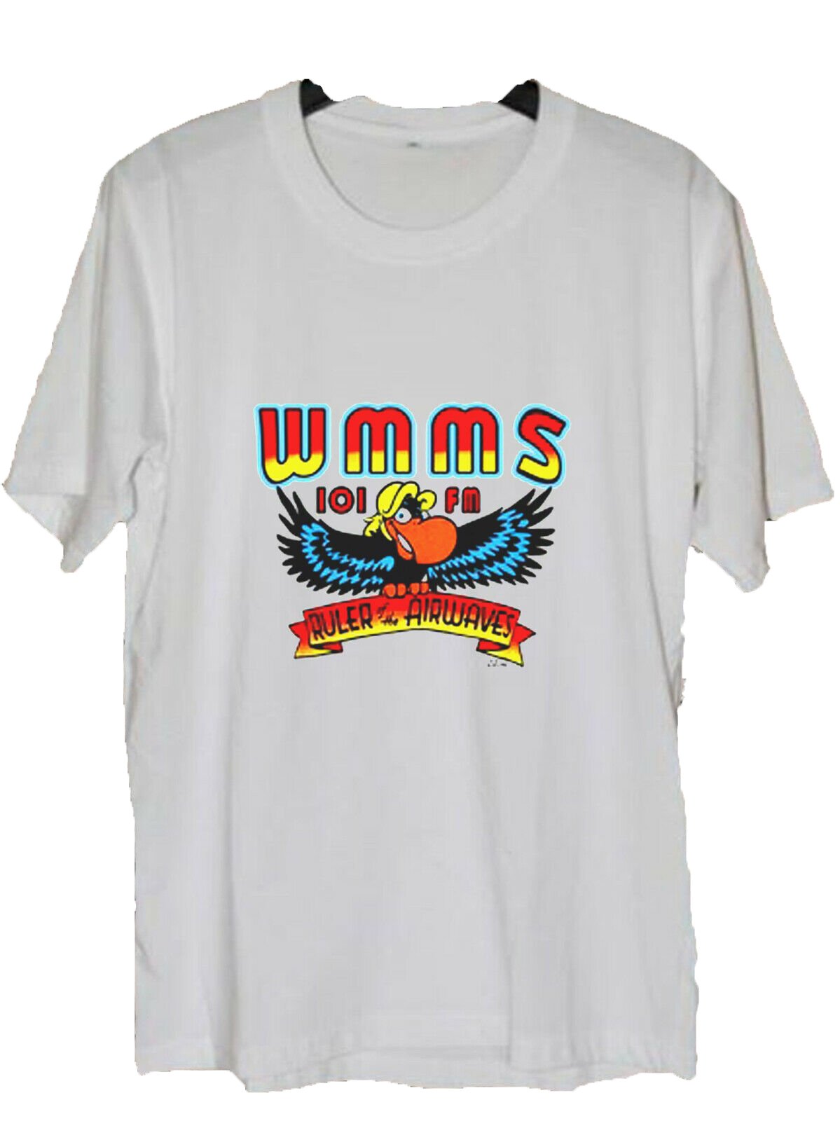 Wmms 101 Fm Radio 1968 – 1978 Vintage T-Shirt Gildan Reprint